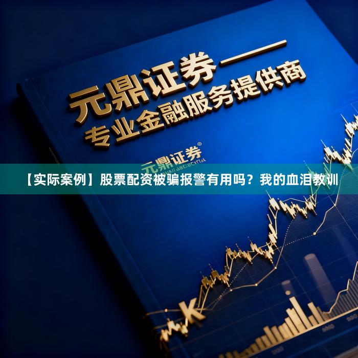 【实际案例】股票配资被骗报警有用吗?我的血泪教训