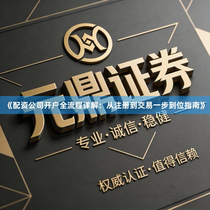 《配资公司开户全流程详解：从注册到交易一步到位指南》
