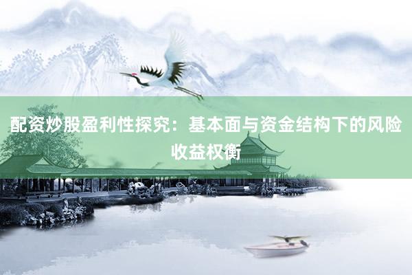 配资炒股盈利性探究：基本面与资金结构下的风险收益权衡