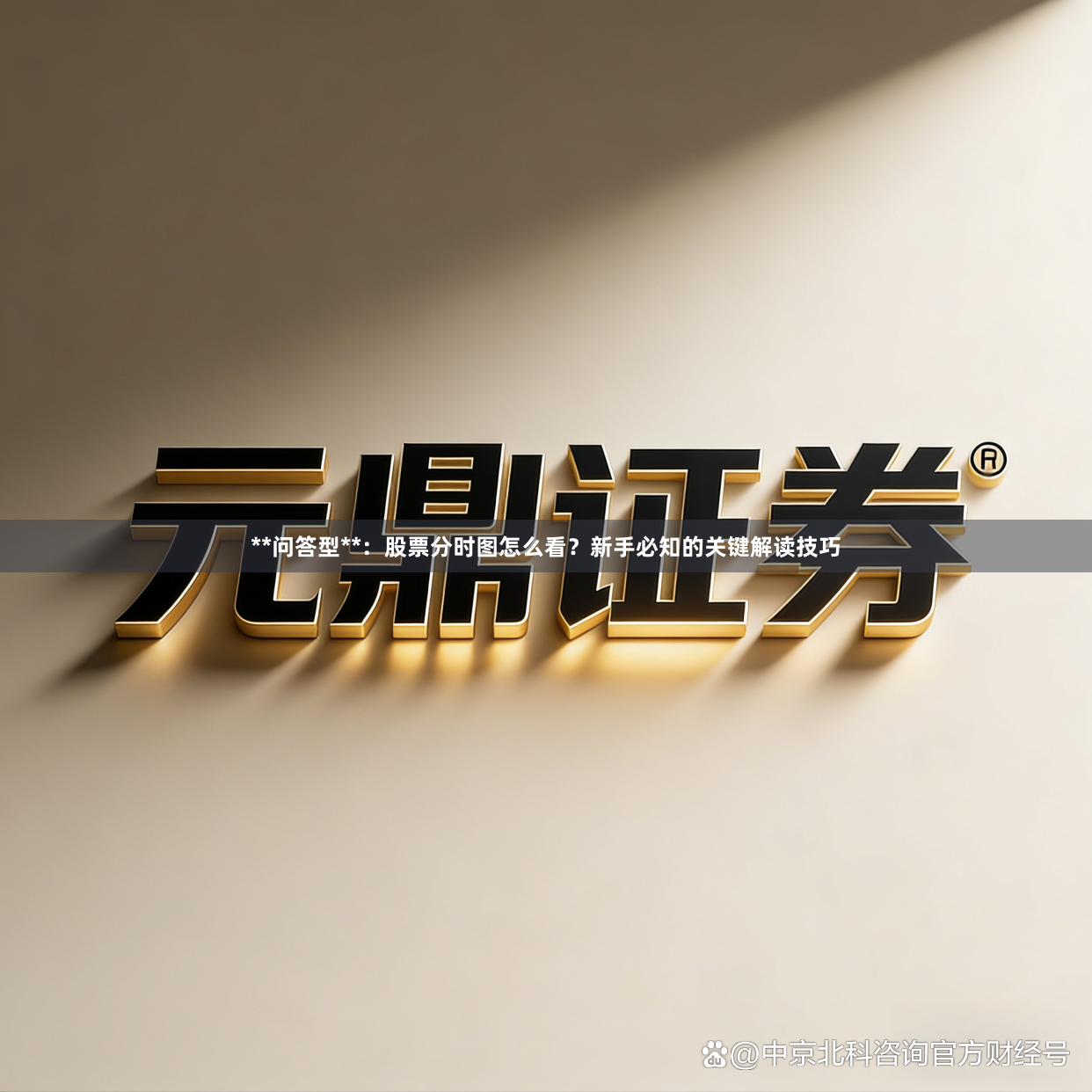 **问答型**：股票分时图怎么看？新手必知的关键解读技巧