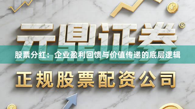 股票分红：企业盈利回馈与价值传递的底层逻辑