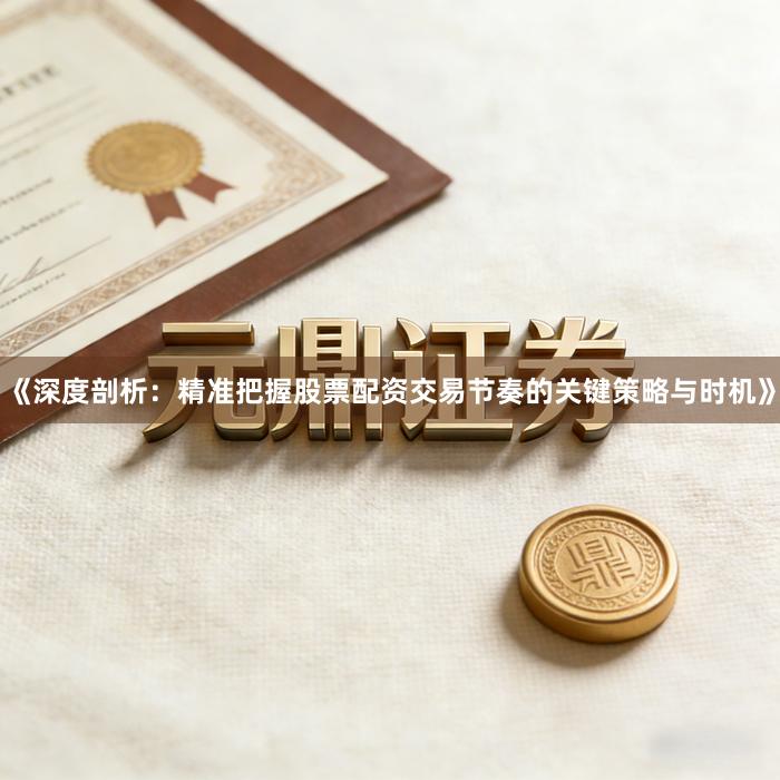 《深度剖析：精准把握股票配资交易节奏的关键策略与时机》